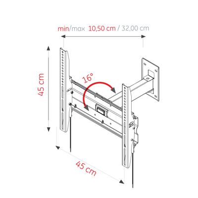 TV houder Ultimate Design RX-600 40"- 55"