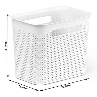 Rotho BRISEN Opbergmand 26.2x18x21.1 cm 7L Wit