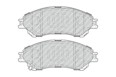 Remblokkenset Suzuki FDB4884