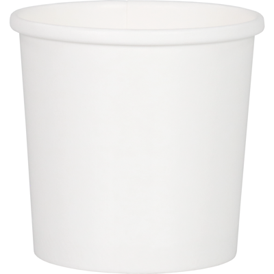 Depa | Soepbeker | Karton + PE | 300ml | 12oz | 86mm | wit | 500 stuks