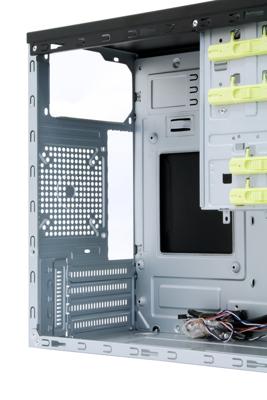 Chieftec HT-01B-OP Mini-tower PC-behuizing Zwart