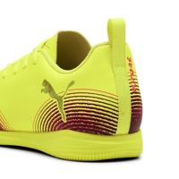 PUMA Future 8 Play Zaalvoetbalschoenen (IN) Kids Geel Zwart Roze - thumbnail