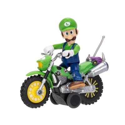 The Super Mario Galaxy Movie Action Figures - Motorcycle Luigi