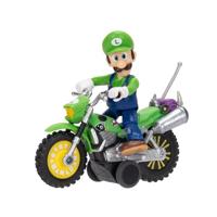 The Super Mario Galaxy Movie Action Figures - Motorcycle Luigi - thumbnail
