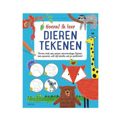 Deltas Hoera! ik leer dieren tekenen Deltas Hoera! ik leer dieren tekenen