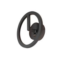 SLV Strakke buitenlampQ-Ring met sensor - zwart - 1007916 - thumbnail