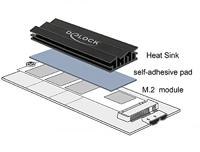 DeLOCK Heatsink 70 mm voor M.2 module - thumbnail