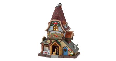 Edward bros. fine woodworking b/o led Kersthuisje LEMAX - Lemax