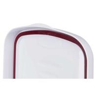 TRIXIE VOERTON LUCHTDICHT AFSLUITBAAR KUNSTSTOF TRANSPARANT WIT / WIT 40 LTR 26,5X44,5X61,5 CM - thumbnail