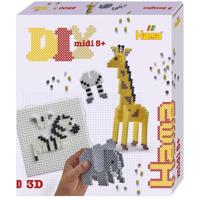 Hama Strijkkralen 2500 Stuks 3d Safari - thumbnail