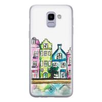 Samsung Galaxy J6 (2018) siliconen telefoonhoesje - Amsterdam - thumbnail