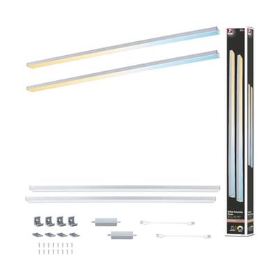 Paulmann Inline LED-onderbouwlamp uitbreidingsset 6 W Warmwit Chroom (mat) Paulmann Inline LED-onderbouwlamp uitbreidingsset 6 W Warmwit Chroom (mat)