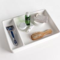 Cosmetica Plank Ideavit Solidplate 32x22x4.5 cm Solid Surface Mat Wit - thumbnail