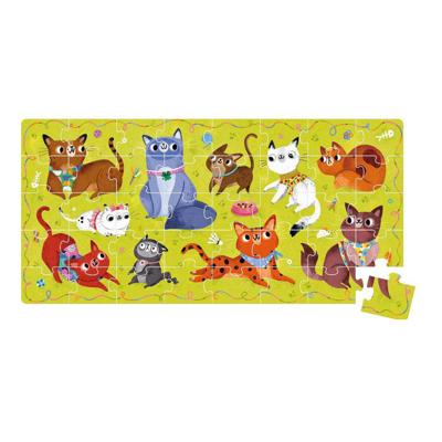 Banana Panda - ik hou van katten puzzel - 60st.