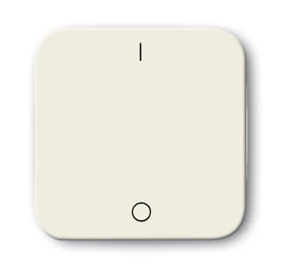 Busch-Jaeger Afdekking Knop Crème-wit, Parel-wit 2CKA001731A0231