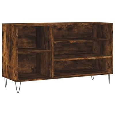 VidaXL Schoenenkast 102x36x60 cm bewerkt hout gerookt eikenkleurig