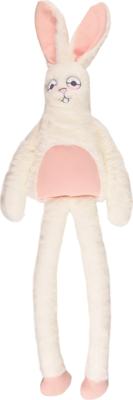 Puppyknuffel Konijn Lieke - 77 cm 77 cm Flamingo Wit
