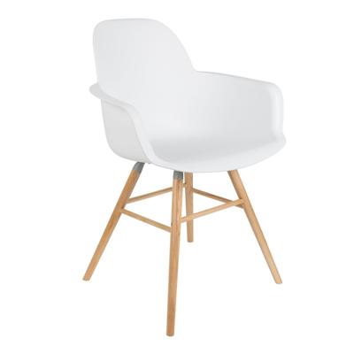 Zuiver Albert Kuip armstoel White