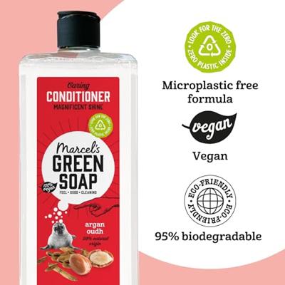 Marcel's Green Soap Conditioner caring argan & oudh 300 Milliliter