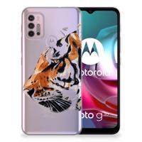 Hoesje maken Motorola Moto G30 | G10 Watercolor Tiger - thumbnail