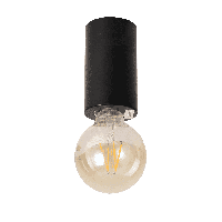 Spot Denmark 1 lichts mat zwart - thumbnail