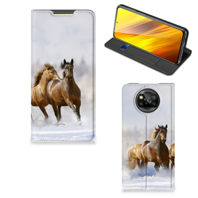 Xiaomi Poco X3 Pro | Poco X3 | Hoesje maken | Paarden Xiaomi Poco X3 Pro | Poco X3 | Hoesje maken | Paarden