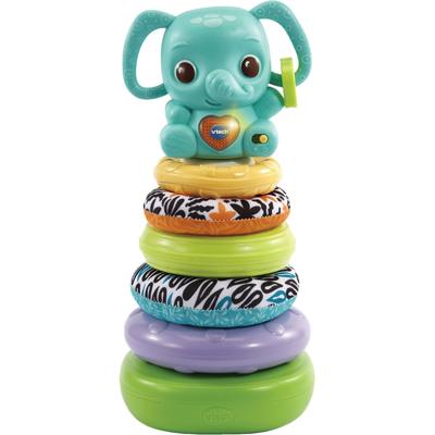 VTech Baby 3in1 Stapel Leer Olifant + Licht en Geluid