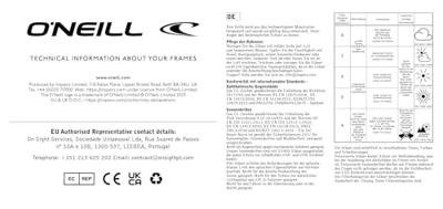 Brillenframe Dames O'Neill ONB-4024 52102