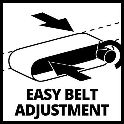 Einhell TC-BS 8038 4466260 Bandschuurmachine 800 W 76 x 142 mm Bandbreedte 76 mm Bandlengte 533 mm