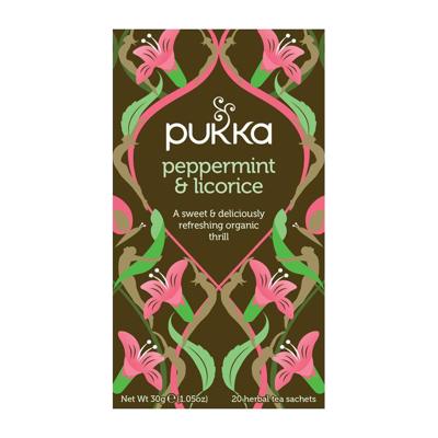 Pukka Peppermint & Licorice Thee Pukka Peppermint & Licorice Thee