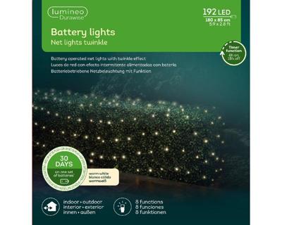 Durawise led netverlichting fonkel buiten 192 lampjes