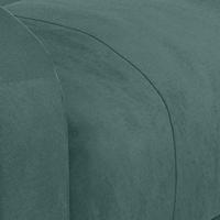 Fauteuil verstelbaar fluweel donkergroen - thumbnail