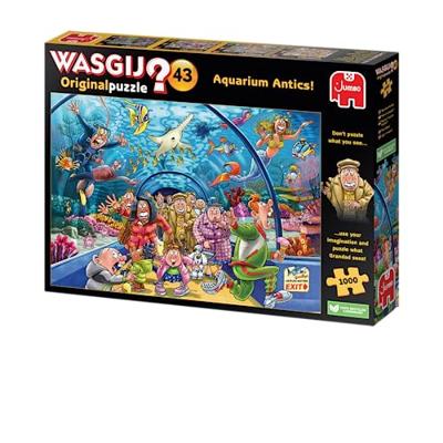 Jumbo Puzzel Wasgij Original 43 Aquarium Antics! 1000 Stukjes