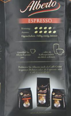 Alberto - Espresso Bonen- 1kg