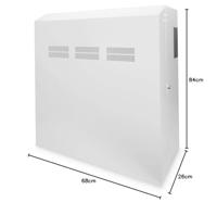 Digitus DN-19 WM-V6U-SL 19inch-wandkast (b x h x d) 640 x 800 x 309 mm 6 HE Grijs-wit (RAL 7035) - thumbnail