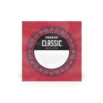 D'Addario J27H04 Student Nylon Classical Guitar Single String enkele snaar voor klassieke gitaar, Hard Tension, 4th String D'Addario J27H04 Student Nylon Classical Guitar Single String enkele snaar voor klassieke gitaar, Hard Tension, 4th String