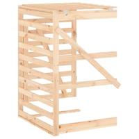 Containerberging verlengstuk massief grenenhout - thumbnail