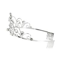 Metalen tiara Royal Alexandra - thumbnail