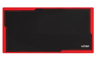 Nitro Concepts DM16 Gaming muismat Zwart, Rood - thumbnail