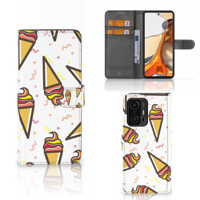 Xiaomi 11T | 11T Pro | Book Cover | Icecream | Portemonnee hoesje - thumbnail