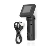 Nedis Microscoopcamera | 1080p@30fps | 48 MPixel | Zoom: 8 x | Vergroting: 500 x | Scherm grootte: 2 " | Ja | Zwart - MCAM2424BK - thumbnail