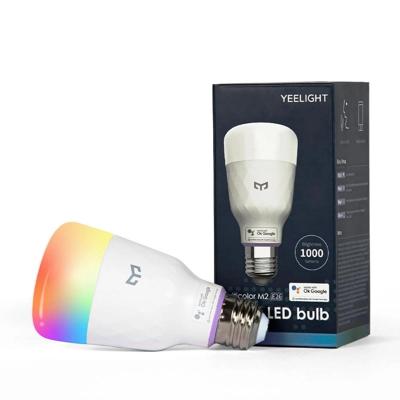 Yeelight slimme led lamp - E27 fitting - RGBWW - Google Assistant only Yeelight slimme led lamp - E27 fitting - RGBWW - Google Assistant only