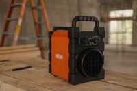 WDH WDH-BGP03Pro Bouwkachel Rood/zwart - thumbnail