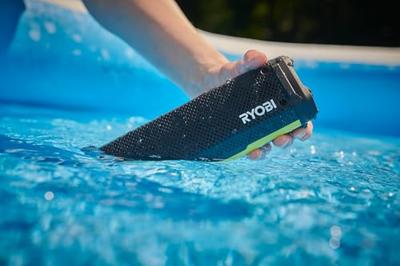 Bluetooth-luidspreker - RYOBI - 4V - IP67 - USB-C-kabel - 1 x 4V 2,0 Ah USB-lithiumbatterij