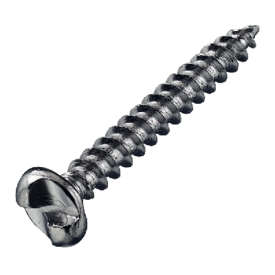 DX anti-inbraakschroef - 4.0x30mm - gegalvaniseerd - bolle kop
