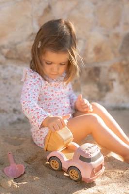 Little Dutch kiepwagen roze, 17cm