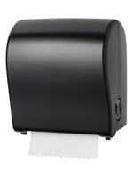 PlastiQline PlastiQline kunststof mini handdoekroldispenser PQSAutKZ - zwart - thumbnail