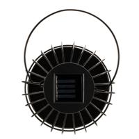 Solar LED Tafellampen op zonne-energie met sensor - Automatisch aan/uit - Zwart - thumbnail