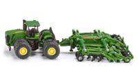 Siku 1856 john deere 9630 met amazone - thumbnail