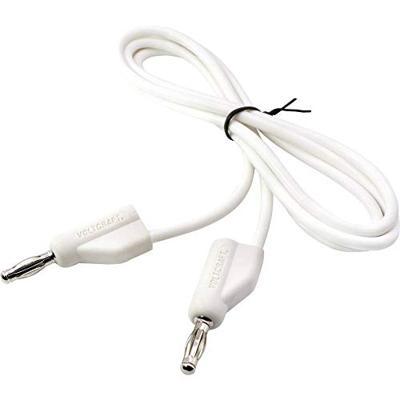 VOLTCRAFT MSB-300 Meetsnoer Banaanstekker 4 mm Banaanstekker 4 mm 1.00 m Wit 1 stuk(s) VOLTCRAFT MSB-300 Meetsnoer Banaanstekker 4 mm Banaanstekker 4 mm 1.00 m Wit 1 stuk(s)